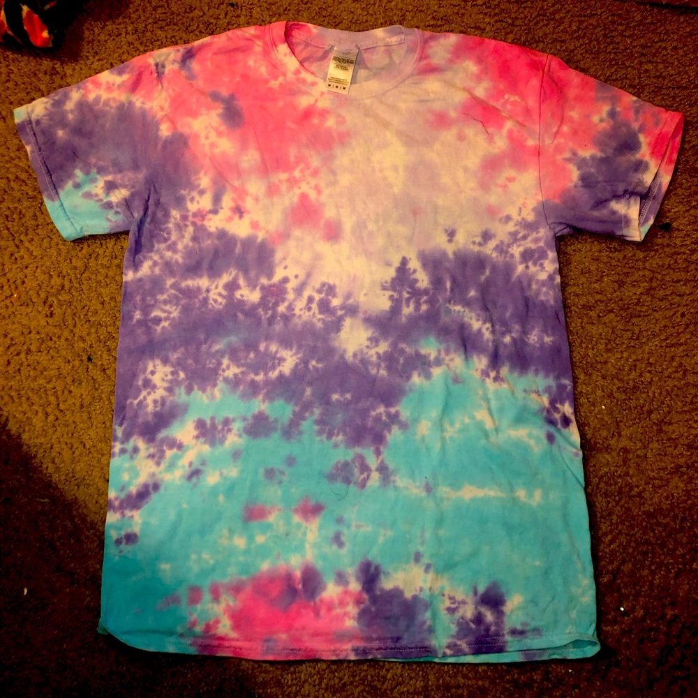 Cotton candy tiedye T-shirt